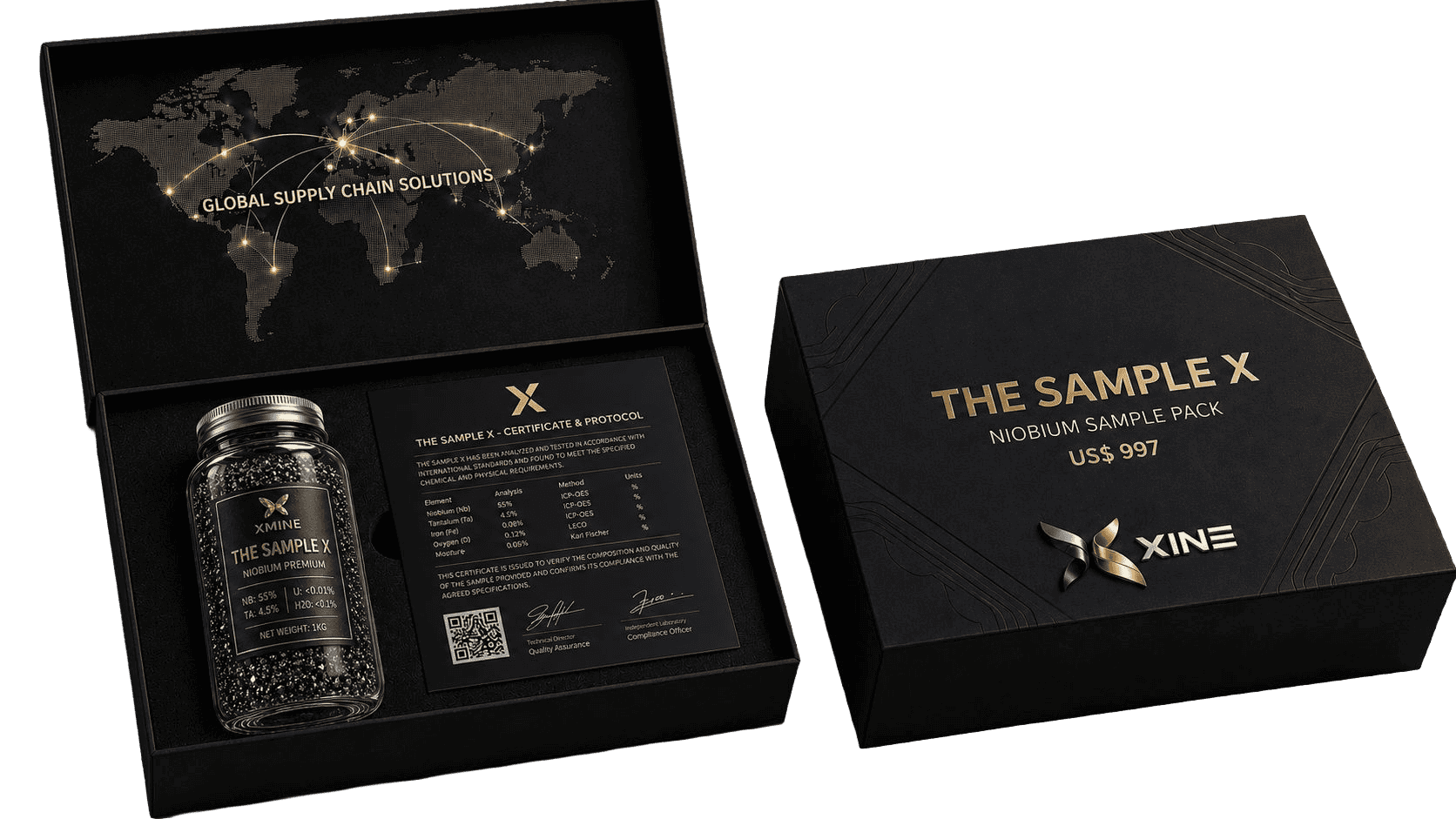 The Sample X — collector's vault